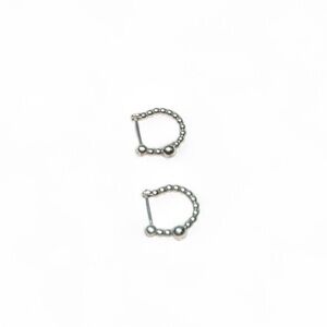 Pandora Silver Hoop Earrings